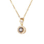 Gepersonaliseerde cirkel ketting met foto