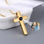 Gepersonaliseerde kruis ketting met foto