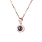 Gepersonaliseerde cirkel ketting met foto