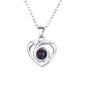 Gepersonaliseerde hart ketting met foto