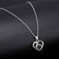 Gepersonaliseerde hart ketting met foto