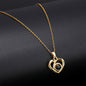 Gepersonaliseerde hart ketting met foto