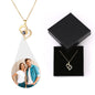 Gepersonaliseerde hartketting met foto
