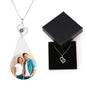 Gepersonaliseerde hartketting met foto