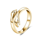 S925 Sterling zilver - Knuffelring met liefdevolle noot